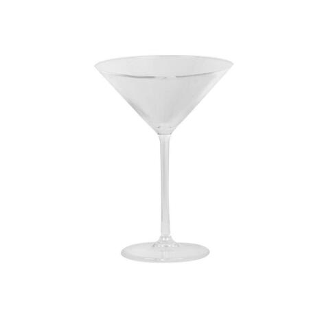 TARHONG 8 oz Cocktail Martini - Classic, 6PK FPCMT008MGCL